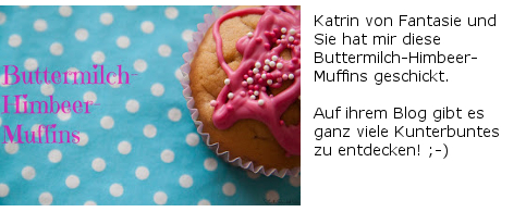 Buttermilch-Himbeer-Muffins